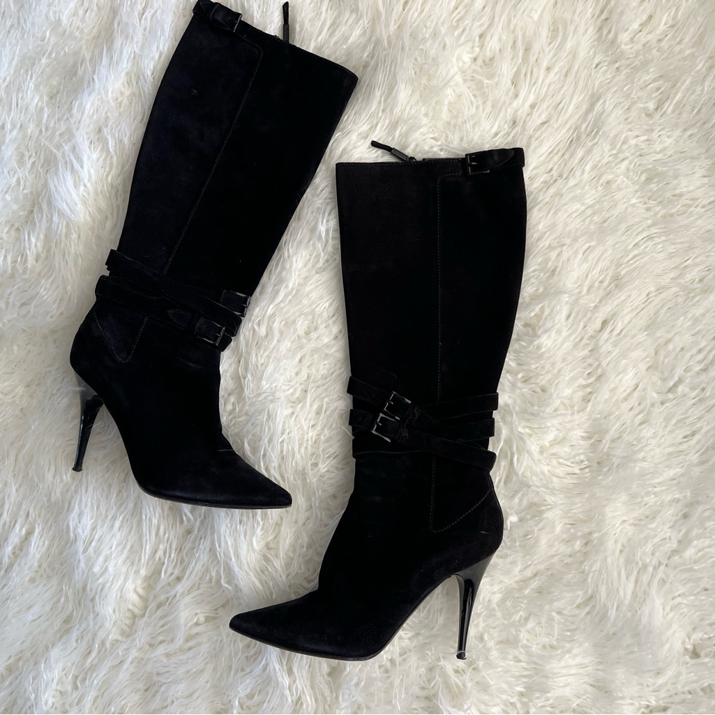 Black Burberry Boots